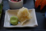 inlagd ingefära och&nbsp;wasabi