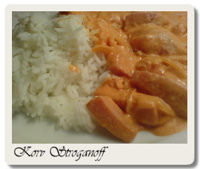 Korv Stroganoff