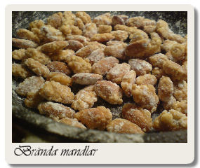 Brända mandlar