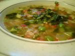 Matig grönsakssoppa med kyckling