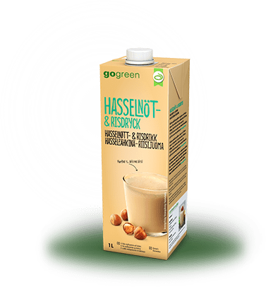 Hasselnöt- & Risdryck